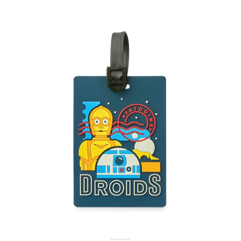 American Tourister Geanta - Războiul Stelelor r2d2 American Tourister eticheta de identificare Star Wars accesorii 46N2LR159