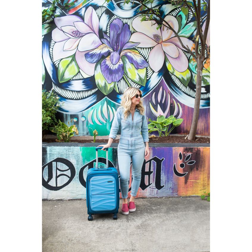American Tourister Geanta - negru jet American Tourister spinner cascada 20\'\' bagaje 46N2LR141