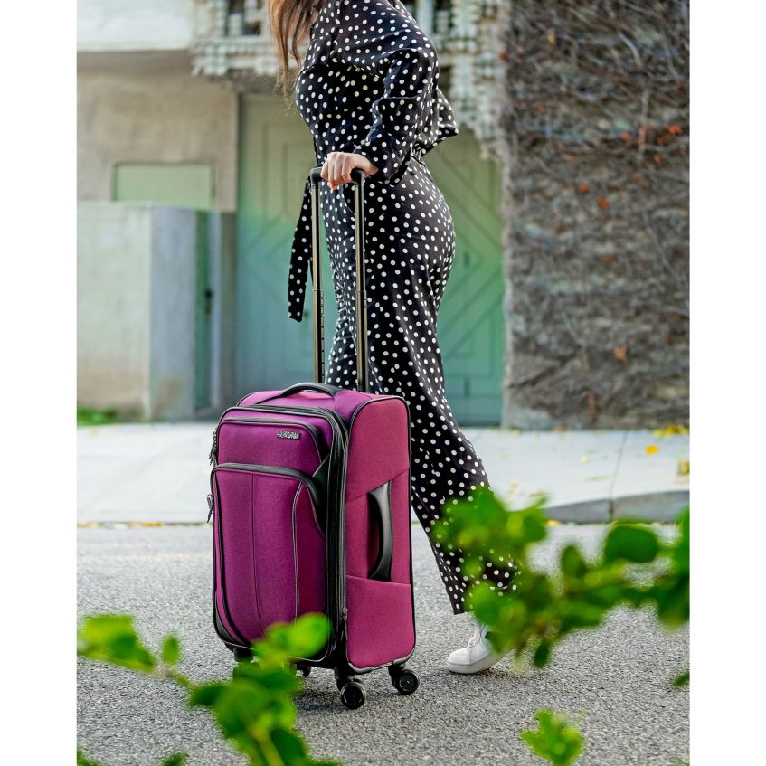 American Tourister Romania - albastru clasic American Tourister 4 kix 2.0 20\'\' spinner bagaje 46N2LR58