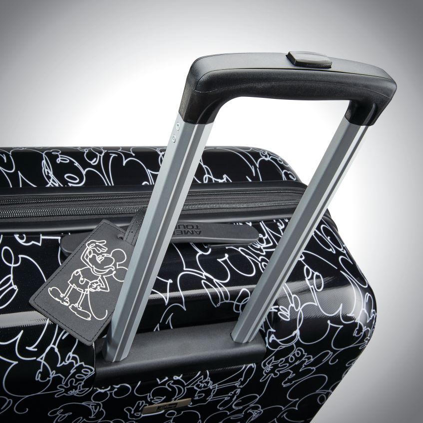 American Tourister Romania - mickey mouse multi fata American Tourister disney mickey scribble 20\'\' spinner bagaje 46N2LR100
