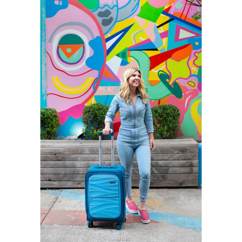 American Tourister Romania - smochin American Tourister spinner cascada 20\'\' bagaje 46N2LR139