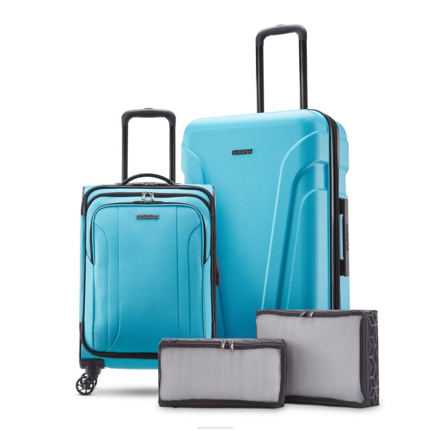American Tourister Geanta - piscina/scuba/teal American Tourister set de voiaj troupe duo 4 piese bagaje 46N2LR132