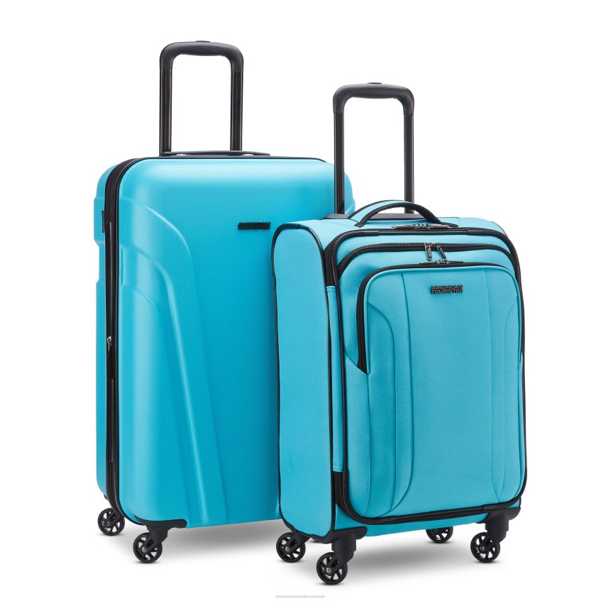 American Tourister Geanta - piscina/scuba/teal American Tourister set de voiaj troupe duo 4 piese bagaje 46N2LR132
