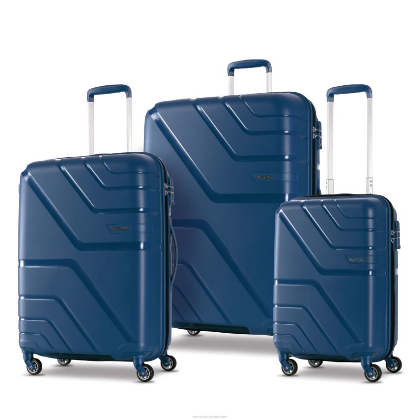 American Tourister Romania - albastru marin American Tourister set de 3 piese upland bagaje 46N2LR10
