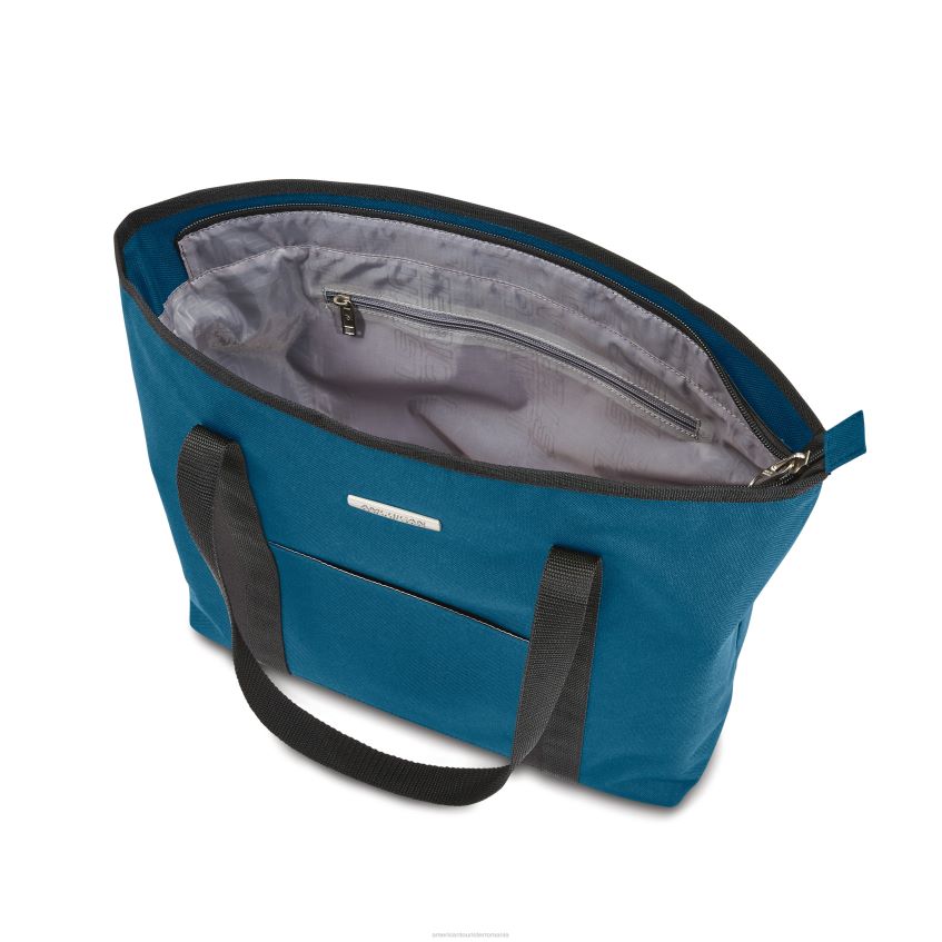 American Tourister Romania - albastru teal American Tourister set de 4 piese riverbend bagaje 46N2LR19