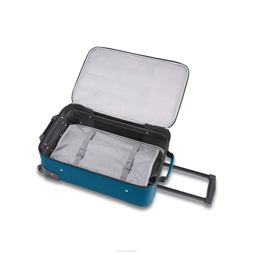 American Tourister Romania - albastru teal American Tourister set de 4 piese riverbend bagaje 46N2LR19