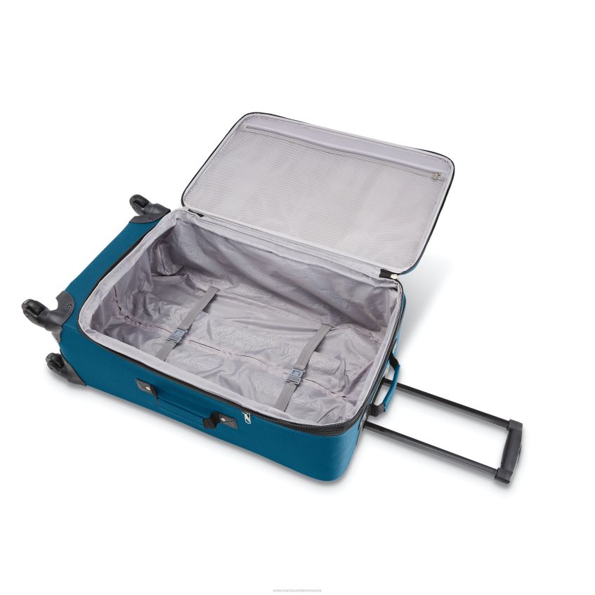 American Tourister Romania - albastru teal American Tourister set de 4 piese riverbend bagaje 46N2LR19