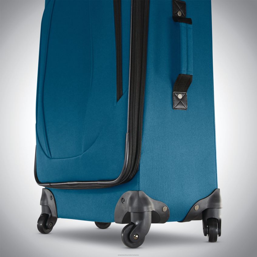 American Tourister Romania - albastru teal American Tourister set de 4 piese riverbend bagaje 46N2LR19