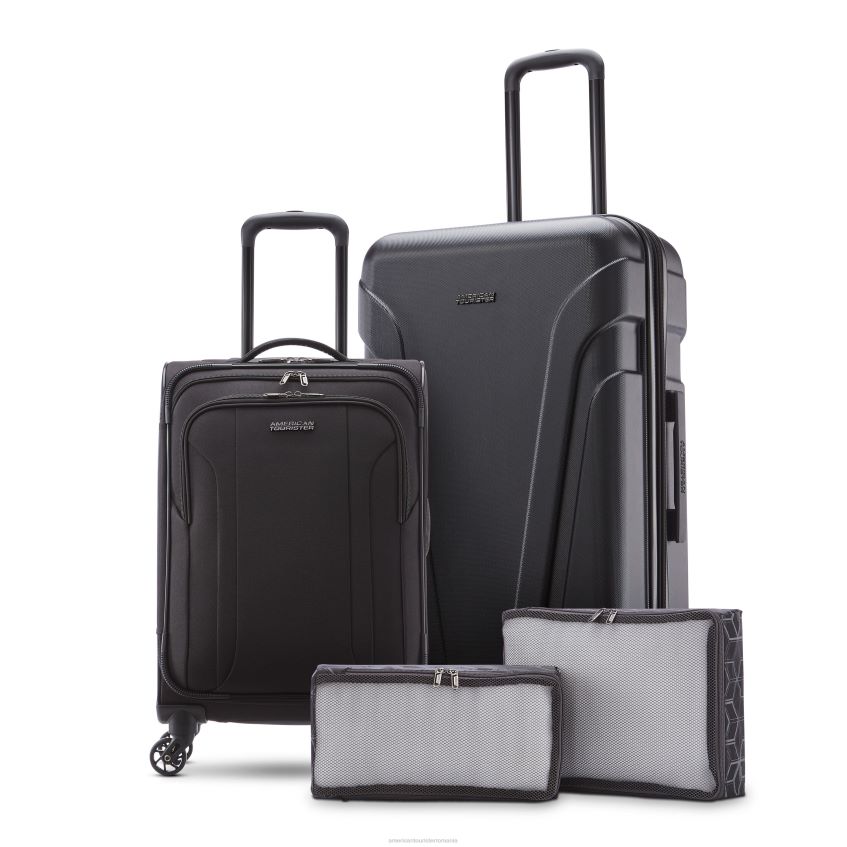 American Tourister Romania - negru American Tourister set de voiaj troupe duo 4 piese bagaje 46N2LR133