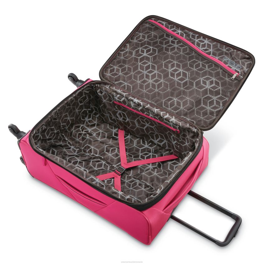 American Tourister Romania - roz American Tourister 4 kix set de 3 piese bagaje 46N2LR79