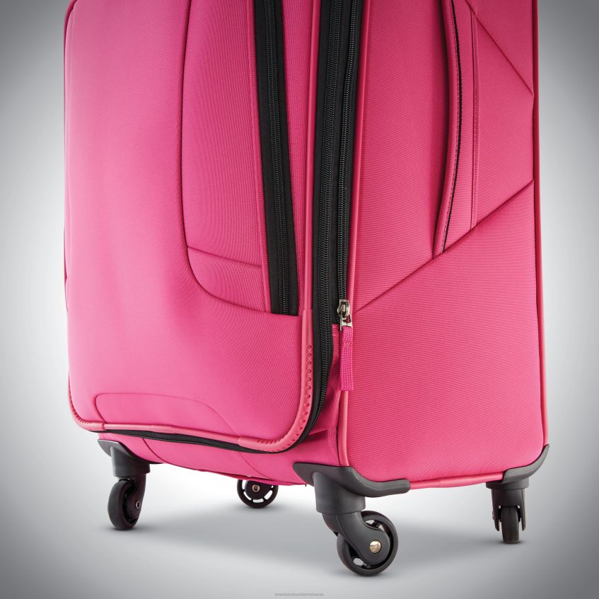 American Tourister Romania - roz American Tourister 4 kix set de 3 piese bagaje 46N2LR79