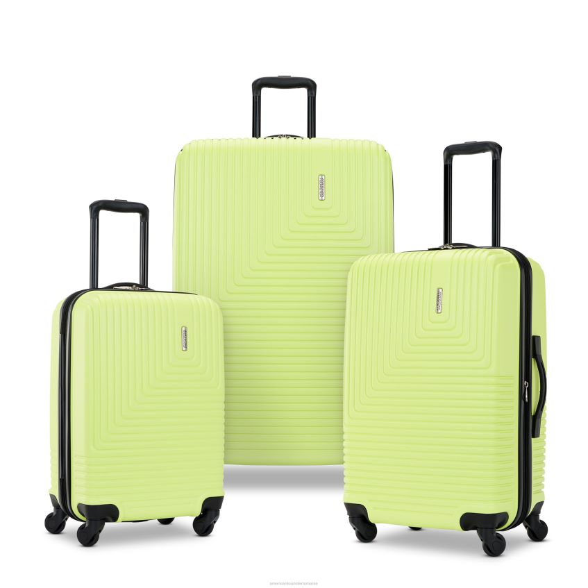 American Tourister Romania - verde de telina American Tourister set de caneluri 3 piese bagaje 46N2LR106