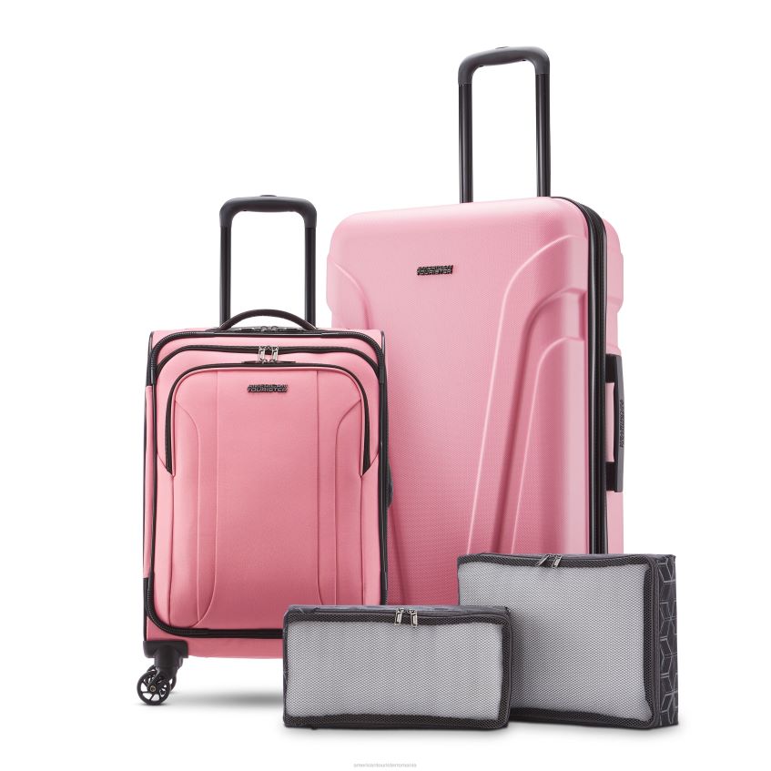 American Tourister Rucsac - limonada roz American Tourister set de voiaj troupe duo 4 piese bagaje 46N2LR131