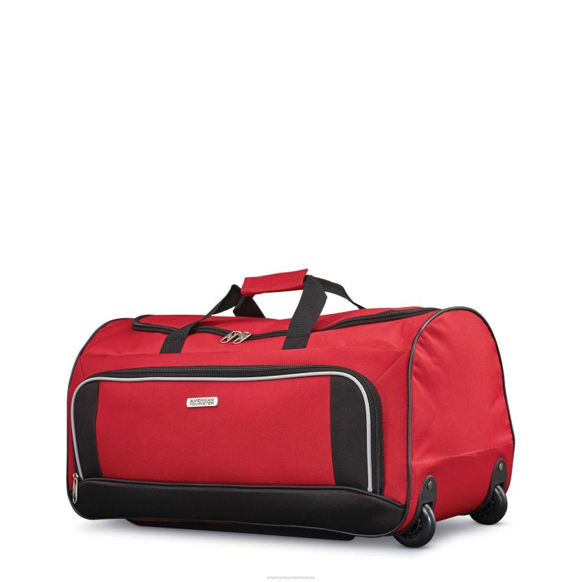 American Tourister Rucsac - roșu/negru American Tourister set fieldbrook xlt 4 piese bagaje 46N2LR92
