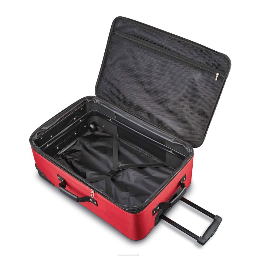 American Tourister Rucsac - roșu/negru American Tourister set fieldbrook xlt 4 piese bagaje 46N2LR92