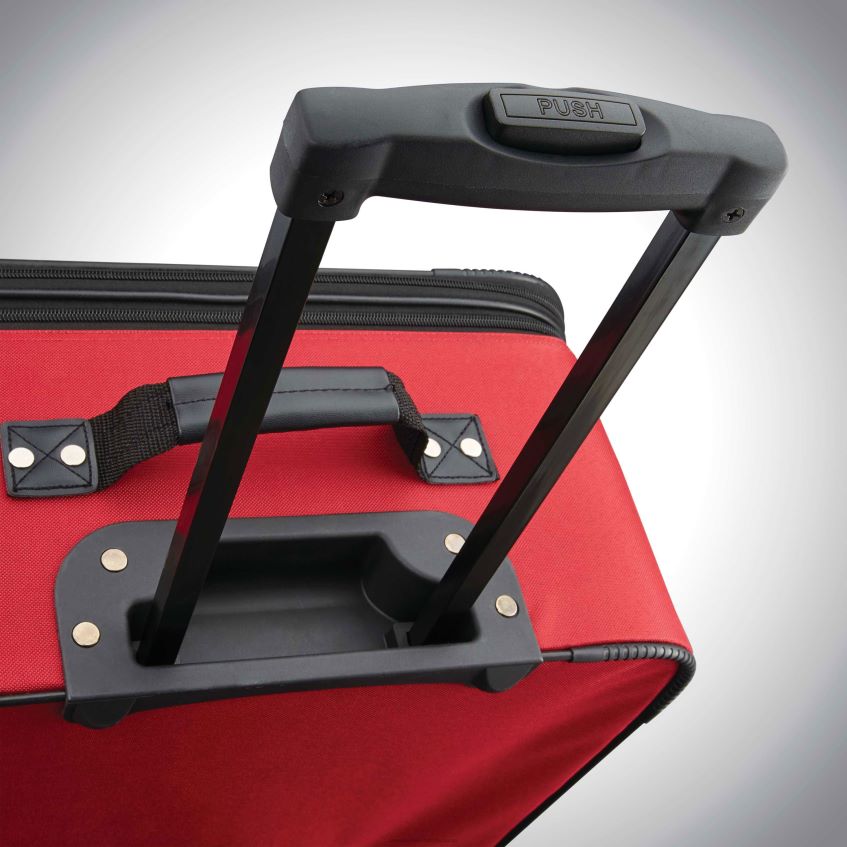American Tourister Rucsac - roșu/negru American Tourister set fieldbrook xlt 4 piese bagaje 46N2LR92
