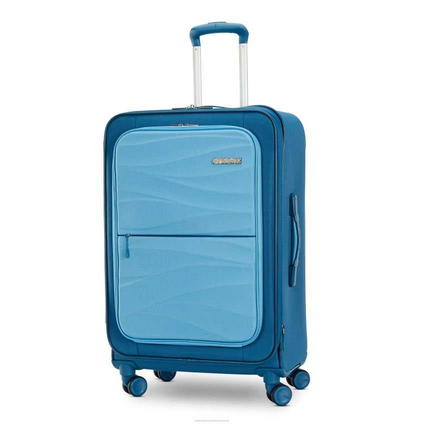 American Tourister Geanta - albastru pacific American Tourister spinner cascada 24'' bagaje 46N2LR135