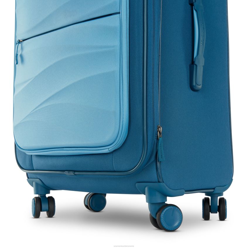 American Tourister Geanta - albastru pacific American Tourister spinner cascada 24\'\' bagaje 46N2LR135