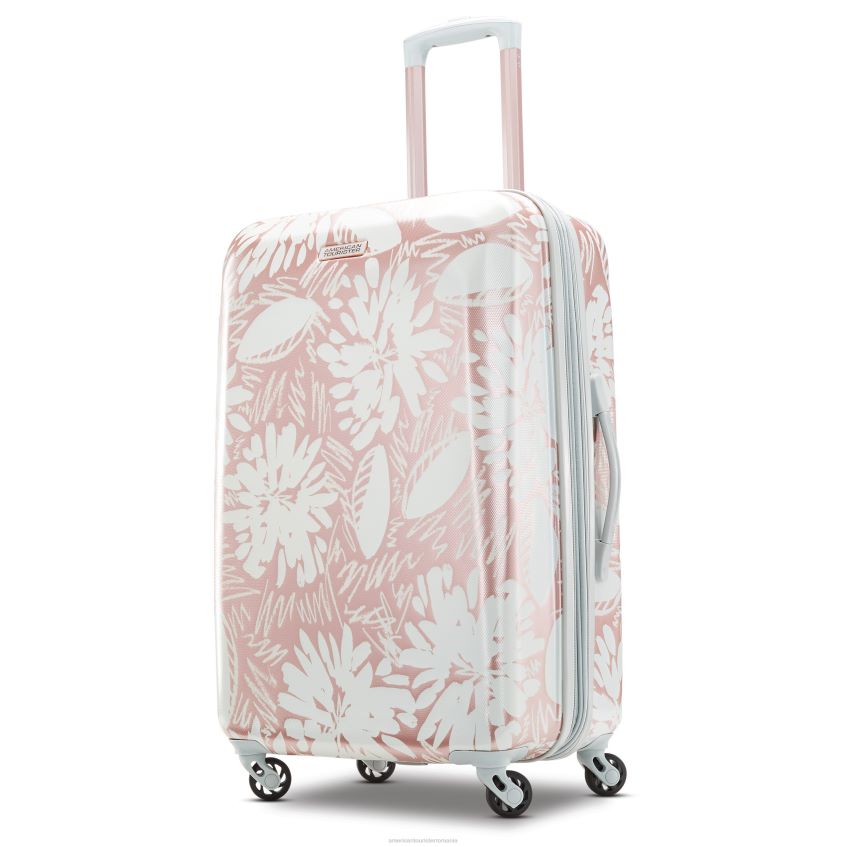 American Tourister Geanta - grădini ascendente de aur roz American Tourister moonlight 24'' spinner bagaje 46N2LR84