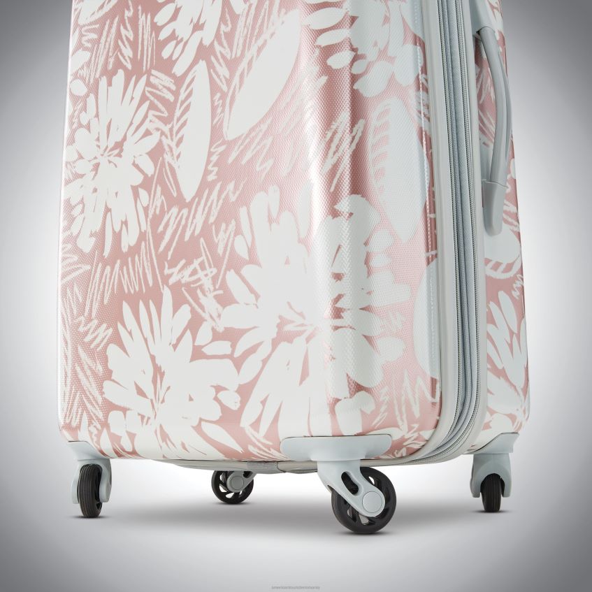 American Tourister Geanta - grădini ascendente de aur roz American Tourister moonlight 24\'\' spinner bagaje 46N2LR84