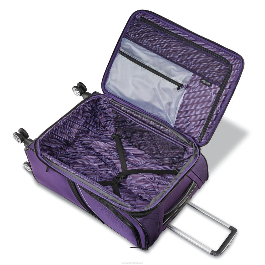 American Tourister Geanta - violet American Tourister zoom turbo 24\'\' spinner bagaje 46N2LR66