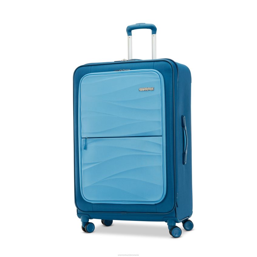 American Tourister Romania - albastru pacific American Tourister spinner cascada 28'' bagaje 46N2LR127