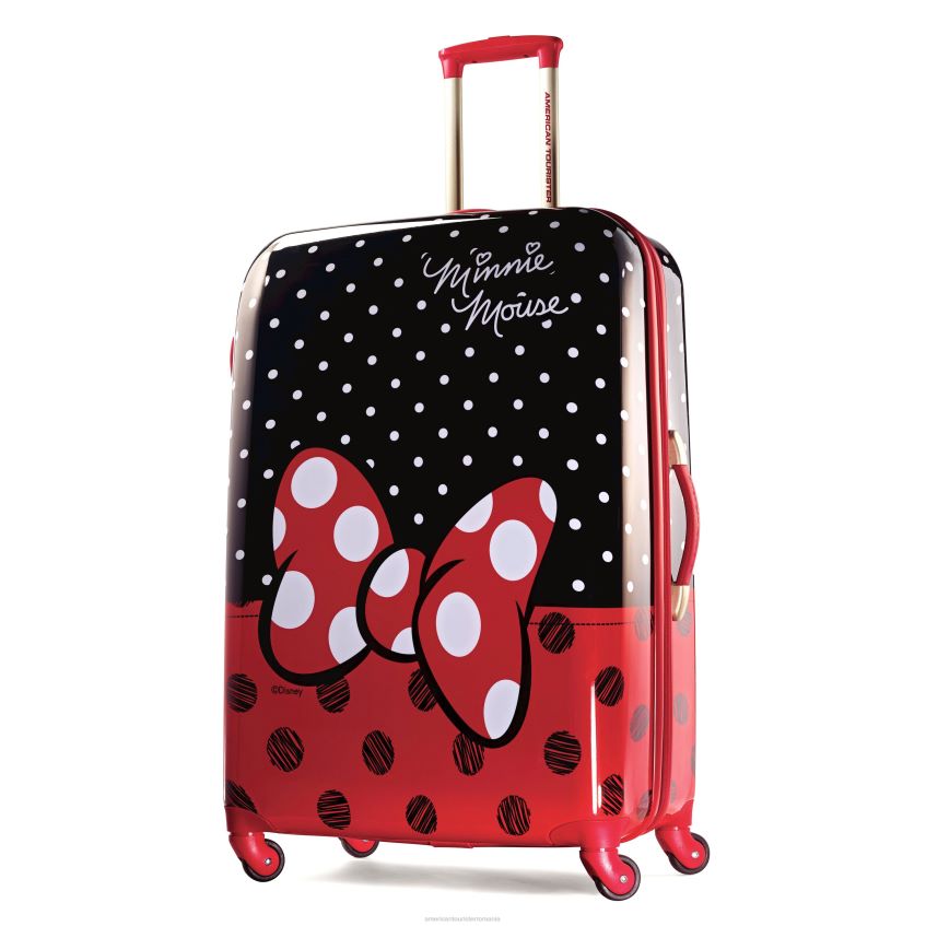 American Tourister Romania - arc roșu minnie mouse American Tourister disney minnie mouse 28'' hardside spinner bagaje 46N2LR61