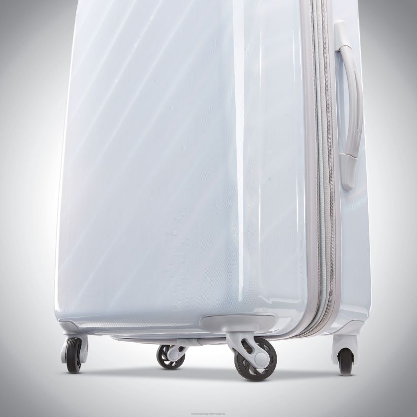 American Tourister Rucsac - alb irizant American Tourister moonlight 28\'\' spinner bagaje 46N2LR74