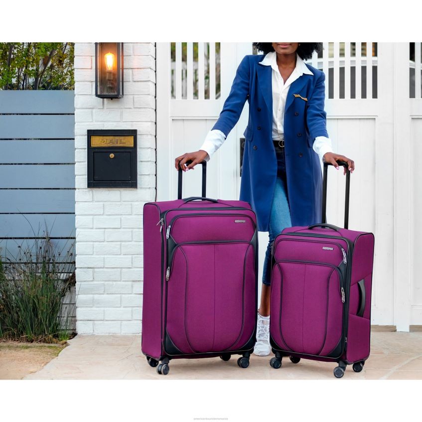 American Tourister Rucsac - negru American Tourister 4 kix 2.0 24\'\' spinner bagaje 46N2LR89
